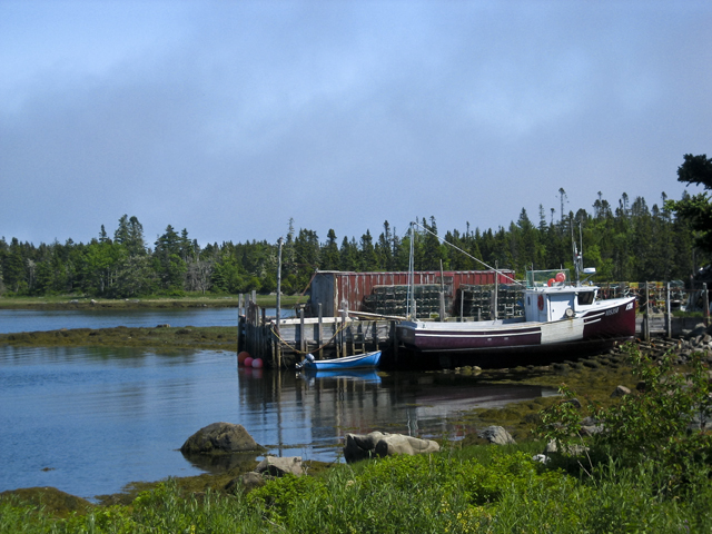 Fishing boat, LaHave, NS