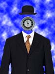 Magritte clock #1